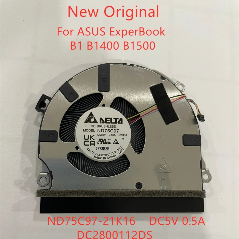 

Новый оригинальный ноутбук, центральный процессор, Φ Book B1 B1400 B1500, вентилятор, 5 в постоянного тока, 0,5 А, DC2800112DS