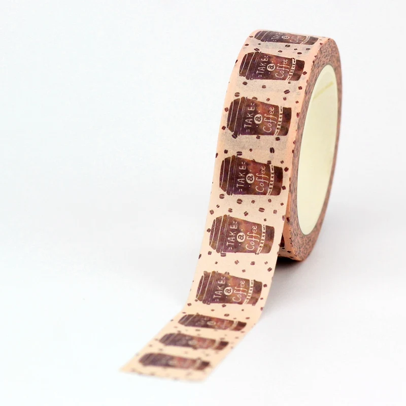

Декоративная канцелярская лента GREATHOPE WASHI TAPE 10 м