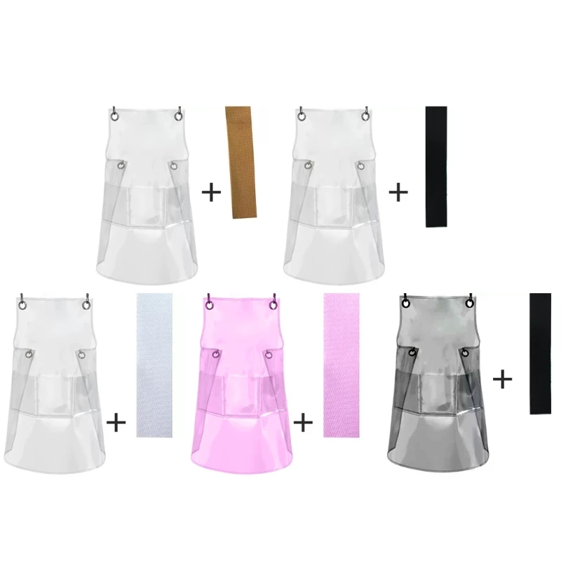 

TPU Clear Apron with Pockets Apron Washable Breathable Apron Accessory