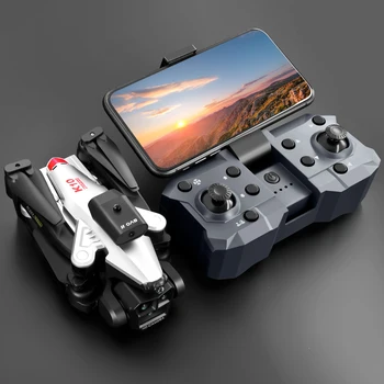 New K10 max Drone Three Camera 4K Professional 8K HD Camera Obstacle Avoidance Aerial Photography Foldable Quadcopter Gift Toy 2