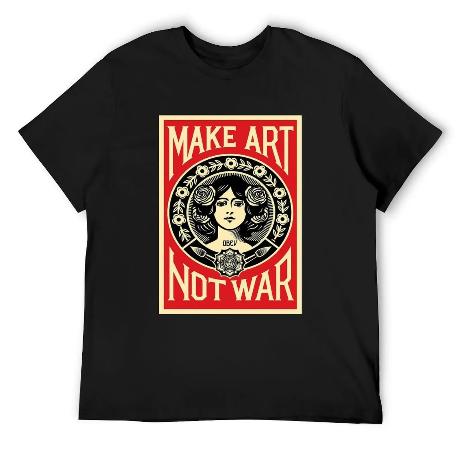 Футболка Art by Shepard Fairey urbain заготовки для спортивных болельщиков рубашки