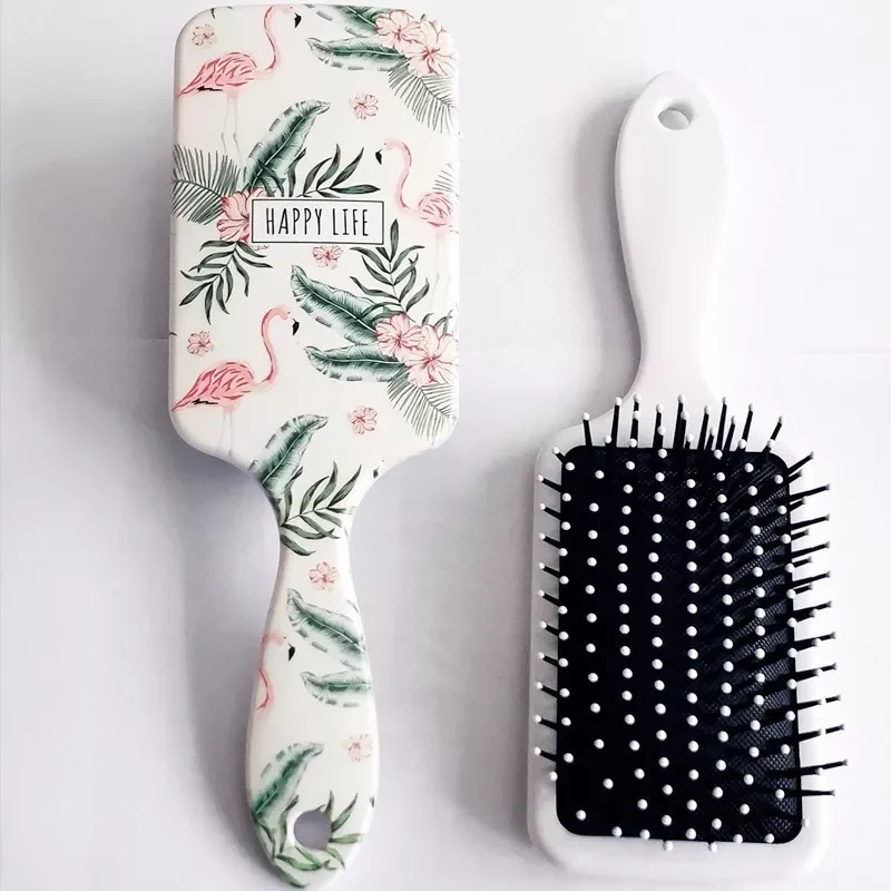 

NEW IN Comb Detangling Hair Brush Air Bag Hairbrush Salon Hairdressing Straight Curly Hair Comb Women Paddle Detangler Hair Brus