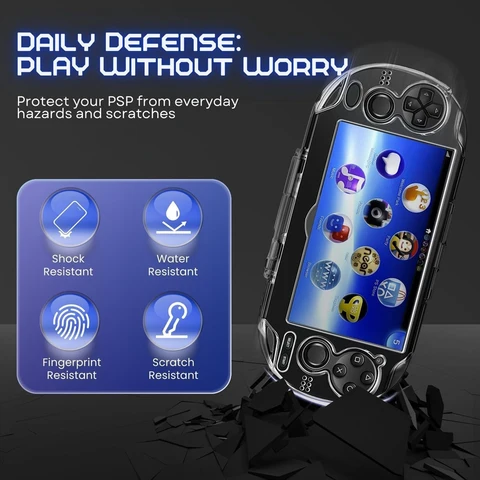 Прозрачный жесткий чехол TECTINTER для PS Vita 1000