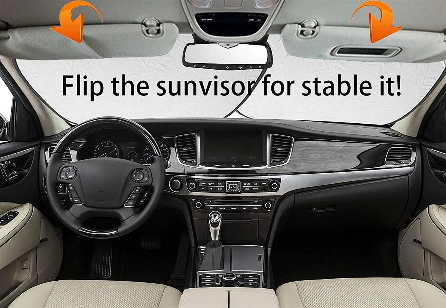 Рисунок 2 - Солнцезащитный козырек для лобового стекла для женщин