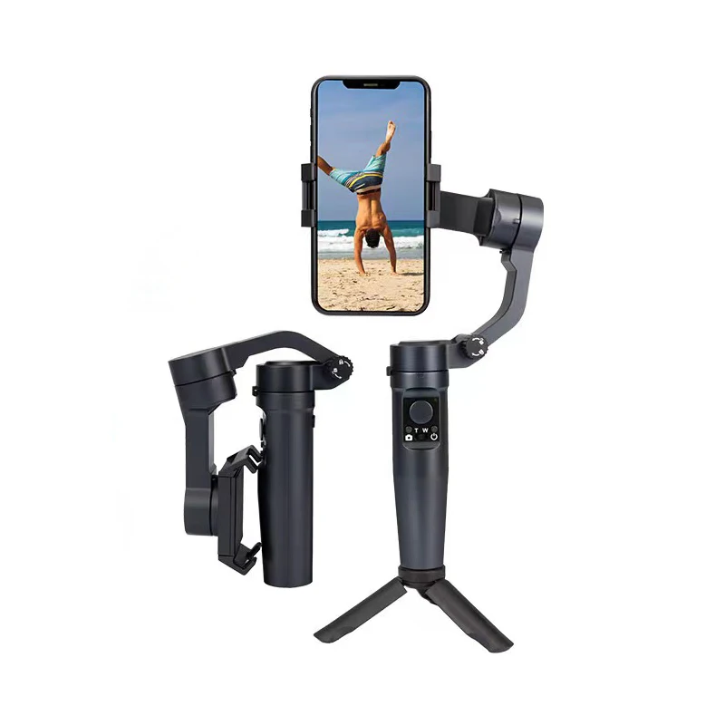 

2022 new Handheld camera gimbal camer smartphone 3axis brushless selfie stick grip phone tripod holder stabilizers