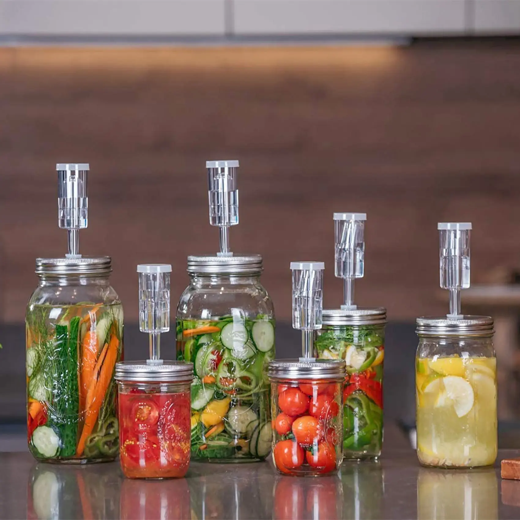 Крышка для брожения пневматические замки широкогорловины крышки Каменской