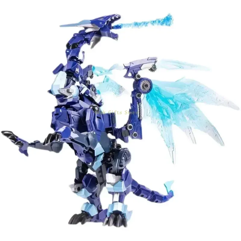 Фигурка-трансформер Jinbao Blue Flame Dragon 8871B KO, модель PE DF07, аниме-фигурка, коллекционная модель, подарки (art.: 3920d8d52cb93) - 3920d8d52cb93