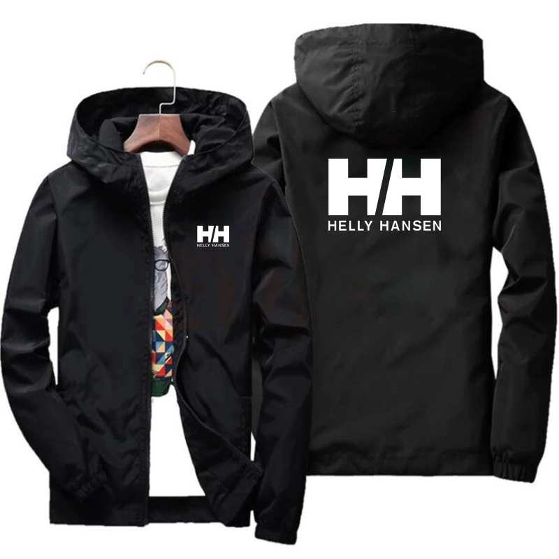 

2022 Spring Fall Men Fashion HH Jackets and Coats New Men's Windbreaker Bomber Jacket Men Army Cargo Outdoors Clothes Casual