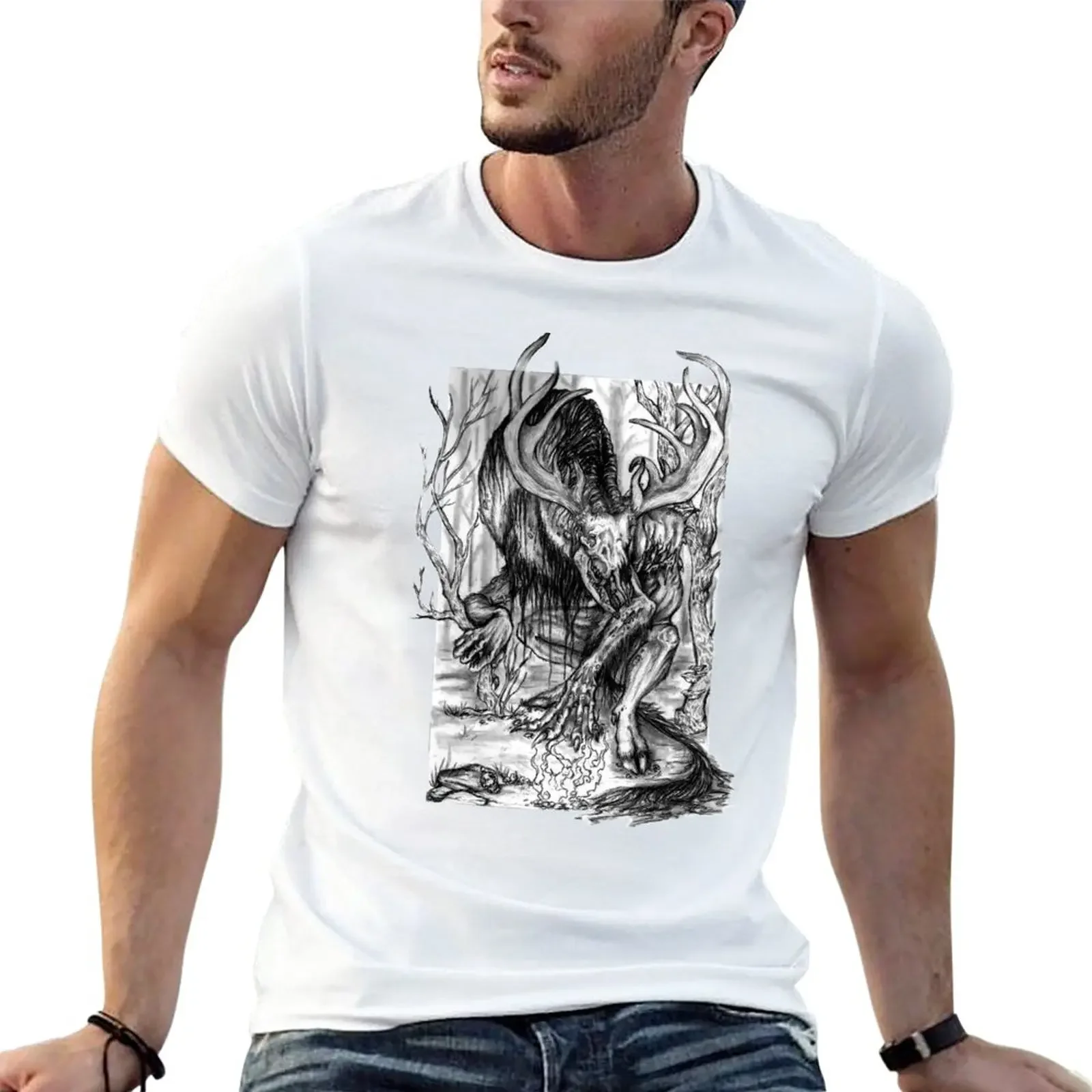 Футболка wensay топы футболки корейская мода большие и высокие для мужчин