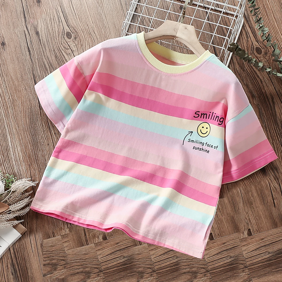 Комплекты для девочек-подростков летняя одежда школьная футболка шорты в