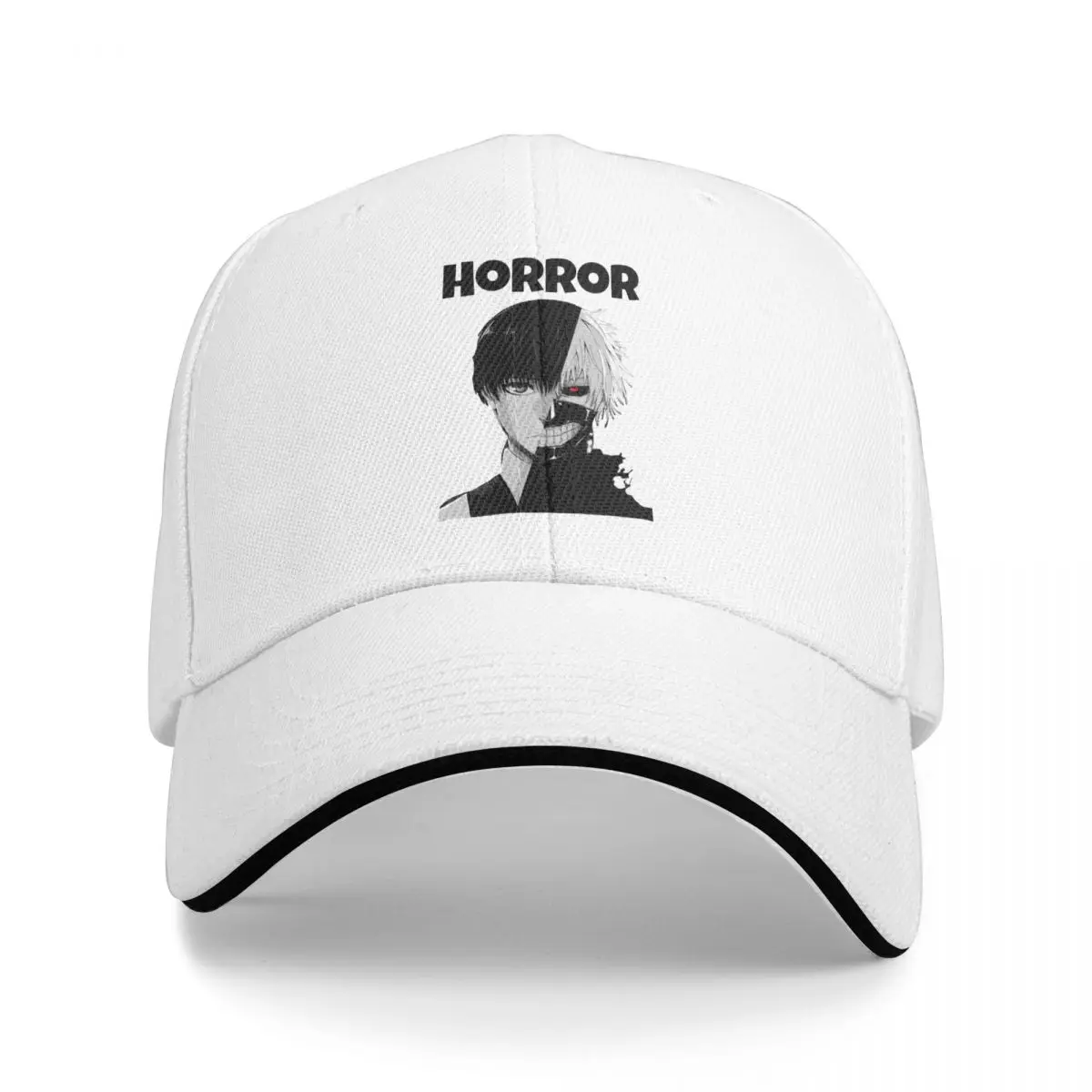 Фото Бейсбольные кепки в стиле аниме Tokyo Ghoul Kaneki Ken, забавные спортивные кепки унисекс, весенние кепки №2