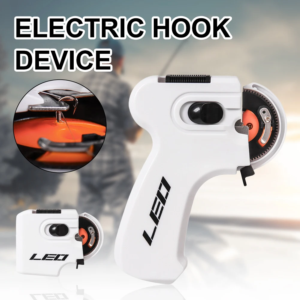 

1pcs Stainless Steel Automatic Fishing Hook Tier Tool Portable Tyer Machine Tying Device Hook Line Tie For Fishing Tackle