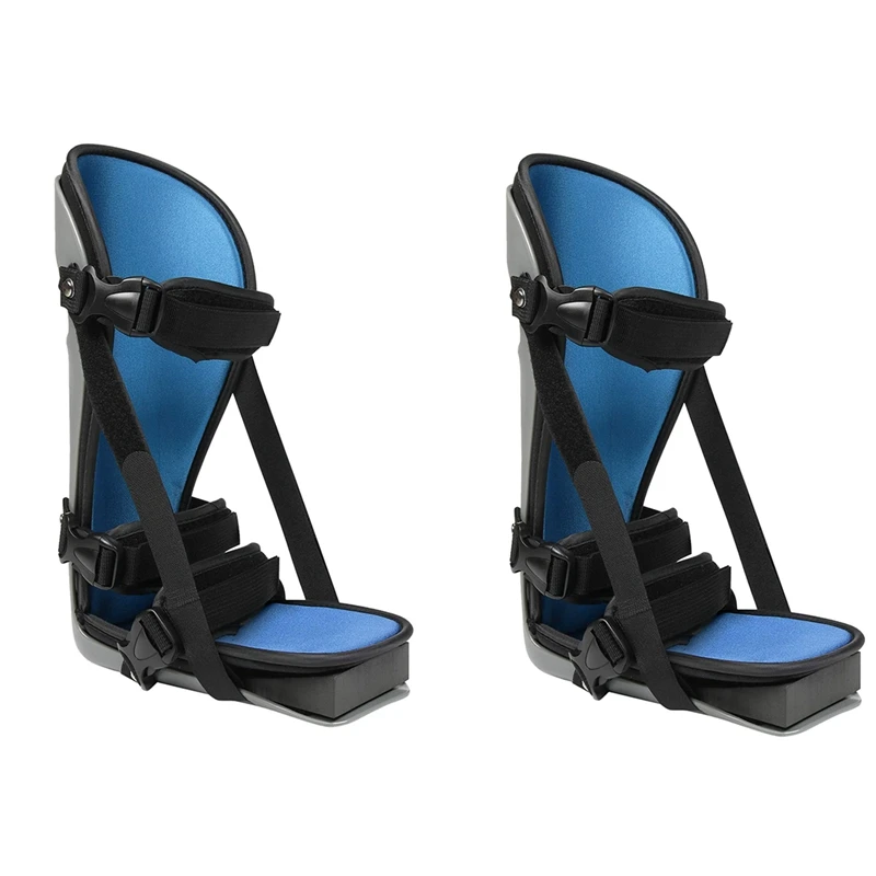 

2X Plantar Fasciitis Night Splint Foot Support Boot Tendonitis Brace For Fascia Tendon And Calf Stretching Heel Bone M
