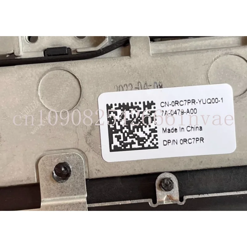 Новый верхний чехол для упора рук Dell 17 G7 7700 с клавиатурой подсветкой 0RC7PR RC7PR