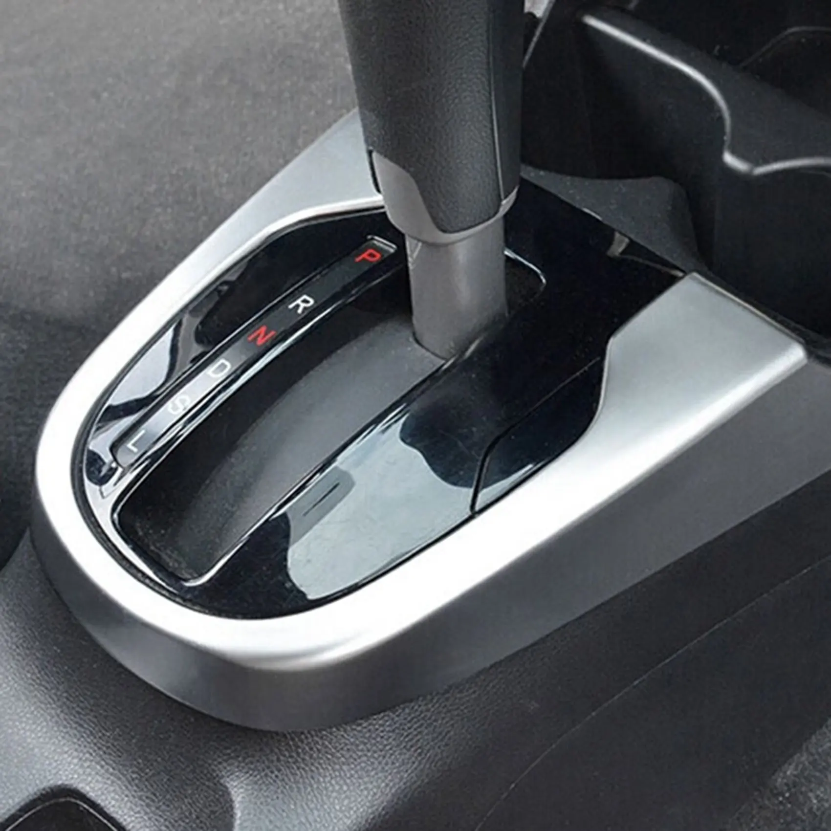 Для Honda FIT JAZZ 2014 2015 хромированная Серебряная коробка передач украшение панели