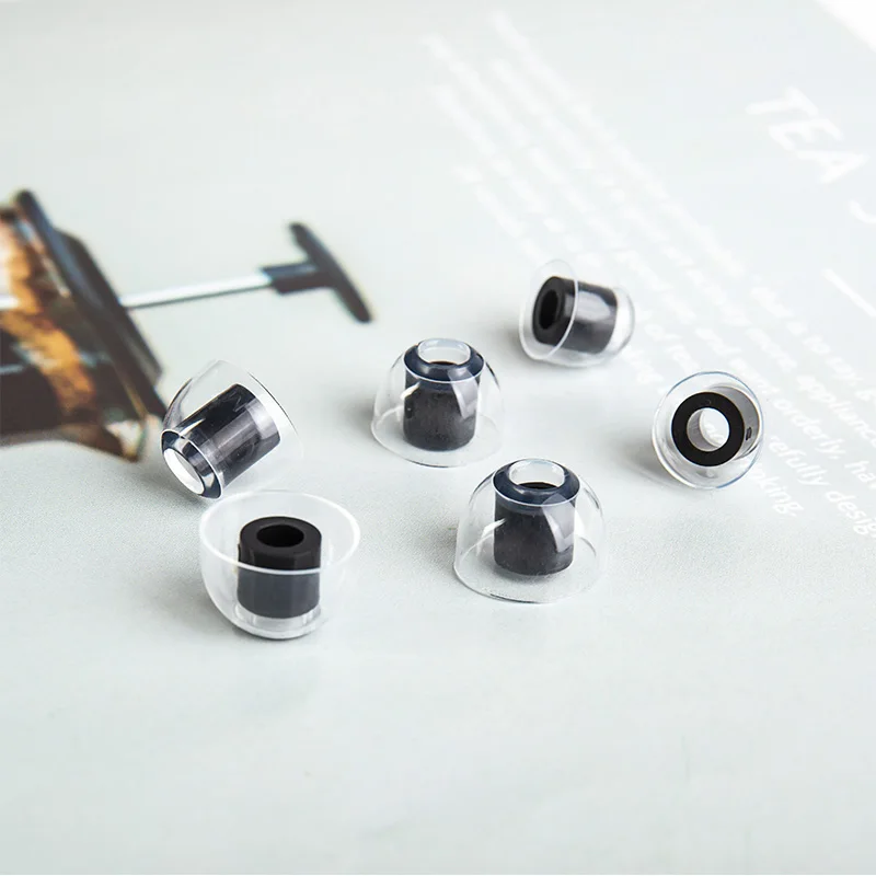 KBEAR KT01 жидкие силиконовые насадки S/M/L универсальные приятные для кожи сменные