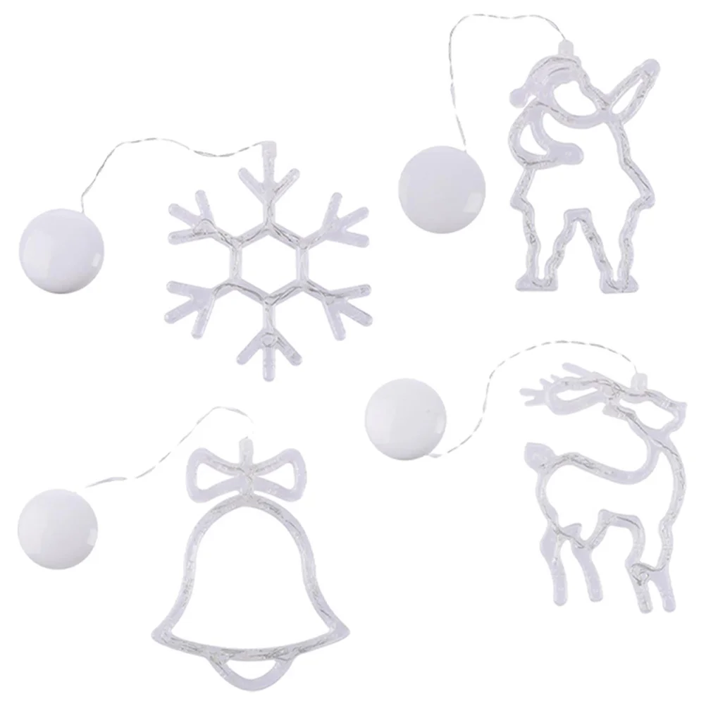 

Window Christmas Lightssuction Xmas Led Lamp Pendant Supplies Showcasecup Decorfestival Decors Sucker