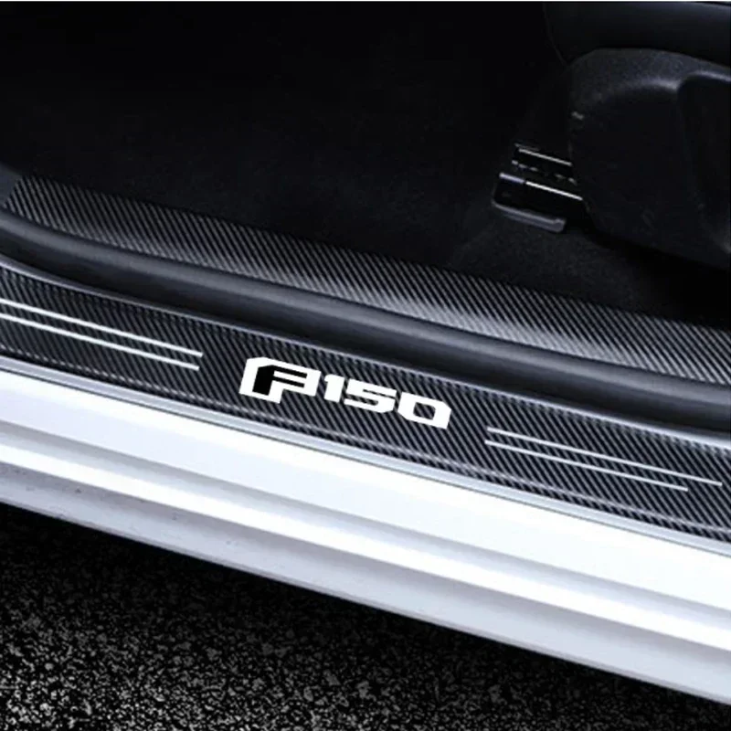 Наклейка на бампер багажника автомобиля защитная накладка порог для Ford F150