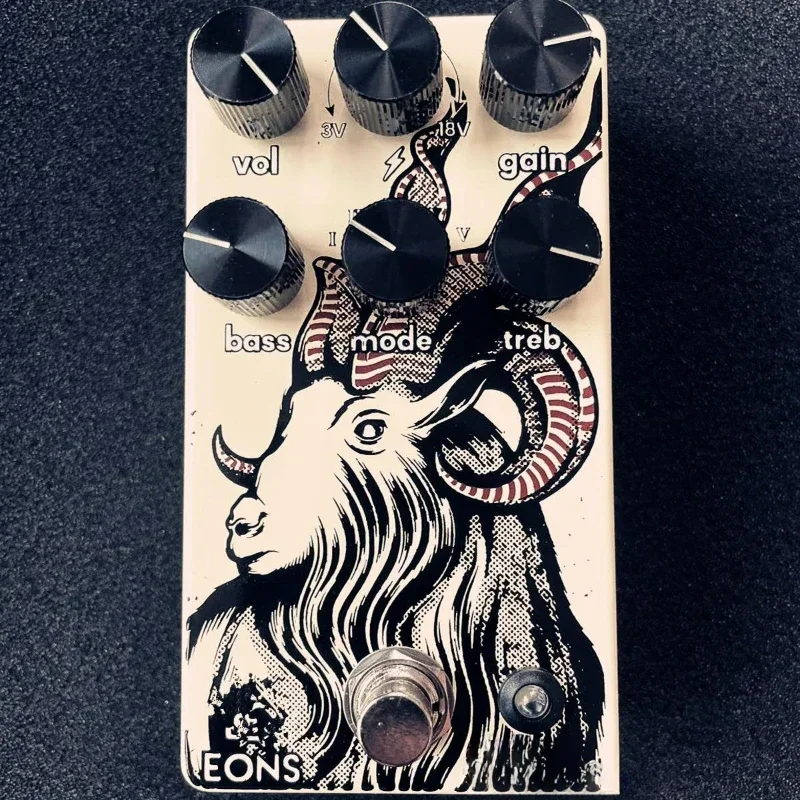 Электрогитара Rock FUZZ Fazzi Устройство с монолитным эффектом в пятидесятых режимах