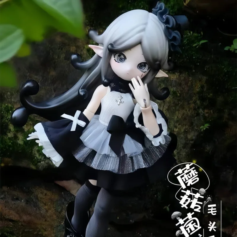 Фото Горячая новинка: Оригинальная коллекционная фигурка-сюрприз Mogo Bloom Mushroom Blind Box 1/12 BJD, шарнирная кукла-фигурка, украшение, подарок на день рождения №4