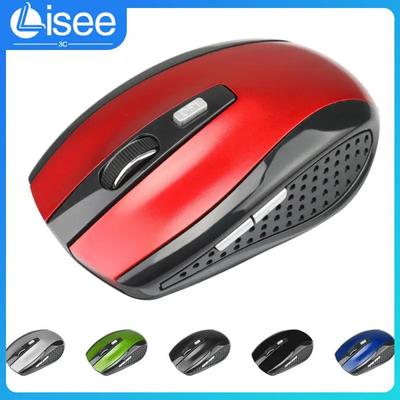 

2/4/6PCS Business Office 2.4ghz Wireless Mouse Adjustable Computer Mouse 6 Buttons Optical Gamer Mice For Macbook