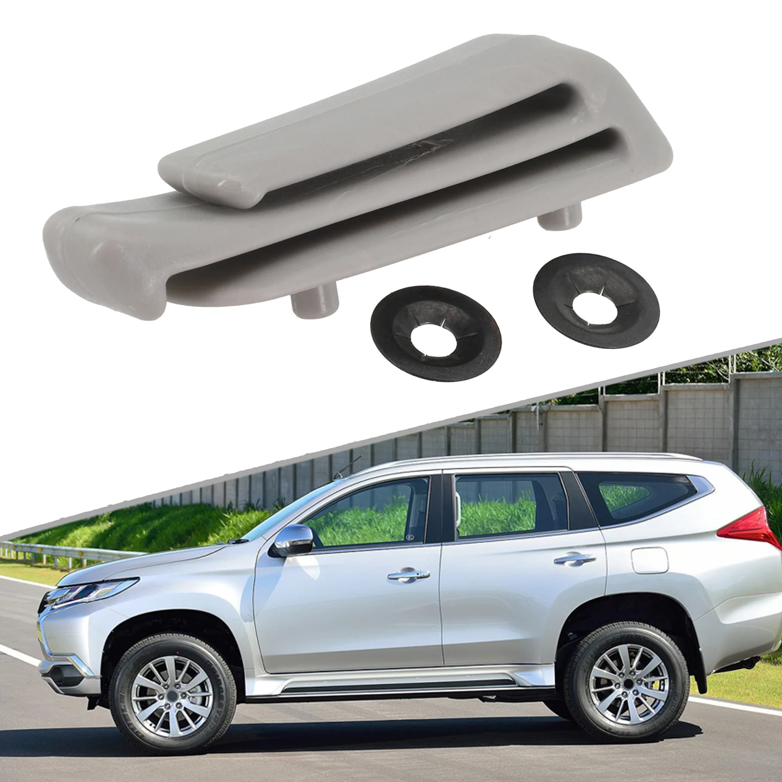 Зажим для ремня безопасности на заднем сиденье автомобиля с фиксированными