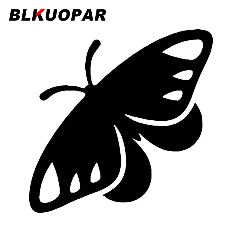 

BLKUOPAR Автомобильная наклейка-бабочка оригинальная Солнцезащитная наклейка модная забавная индивидуальность окна мотоциклетное украшение ...