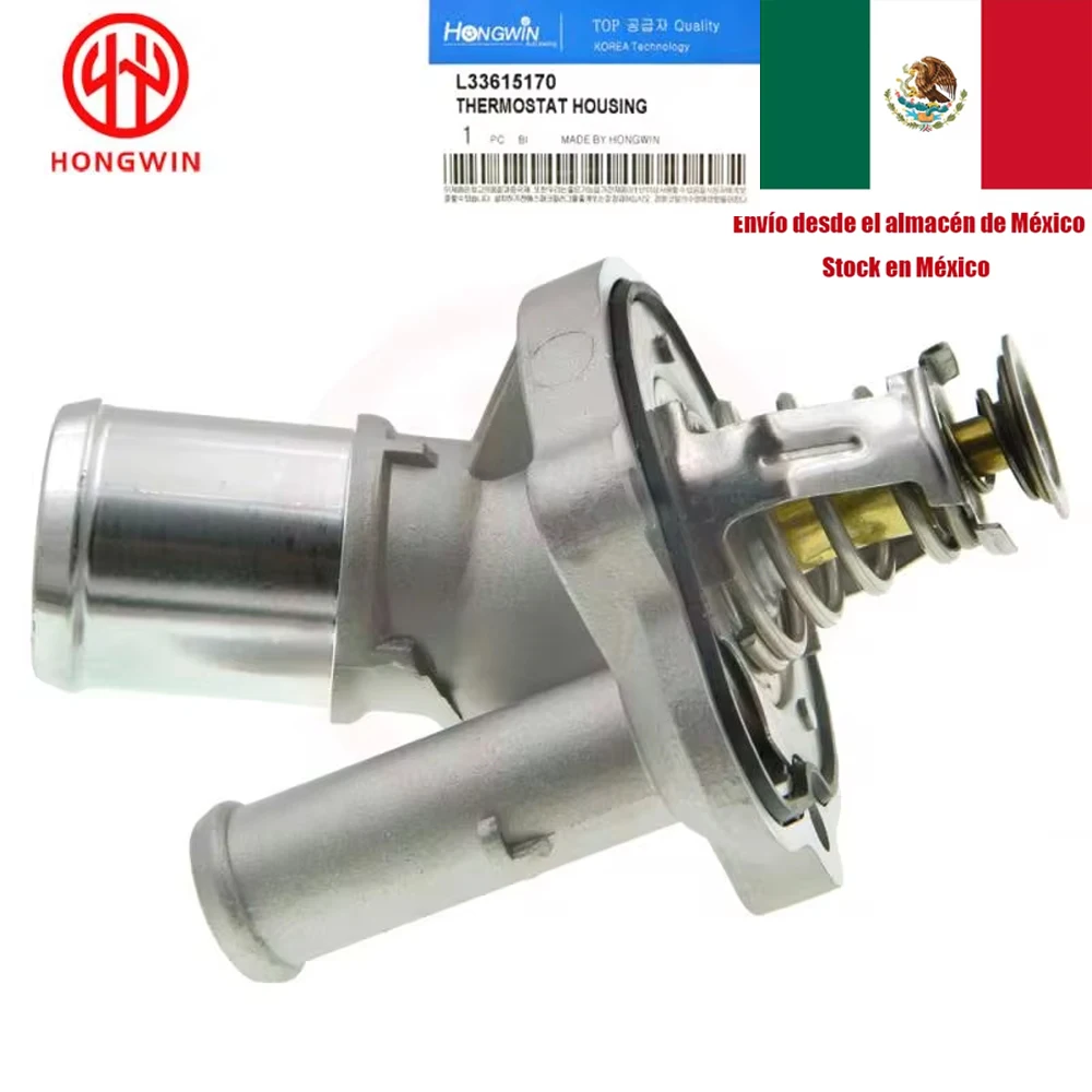 

НОВЫЙ Корпус термостата L 33615170 L327-15-170 L327-15-170A Для Mazda 3 5 3 CX-7 MX-5 Miata Tribute 2.0L 2.3L 2.5L 2003-2012