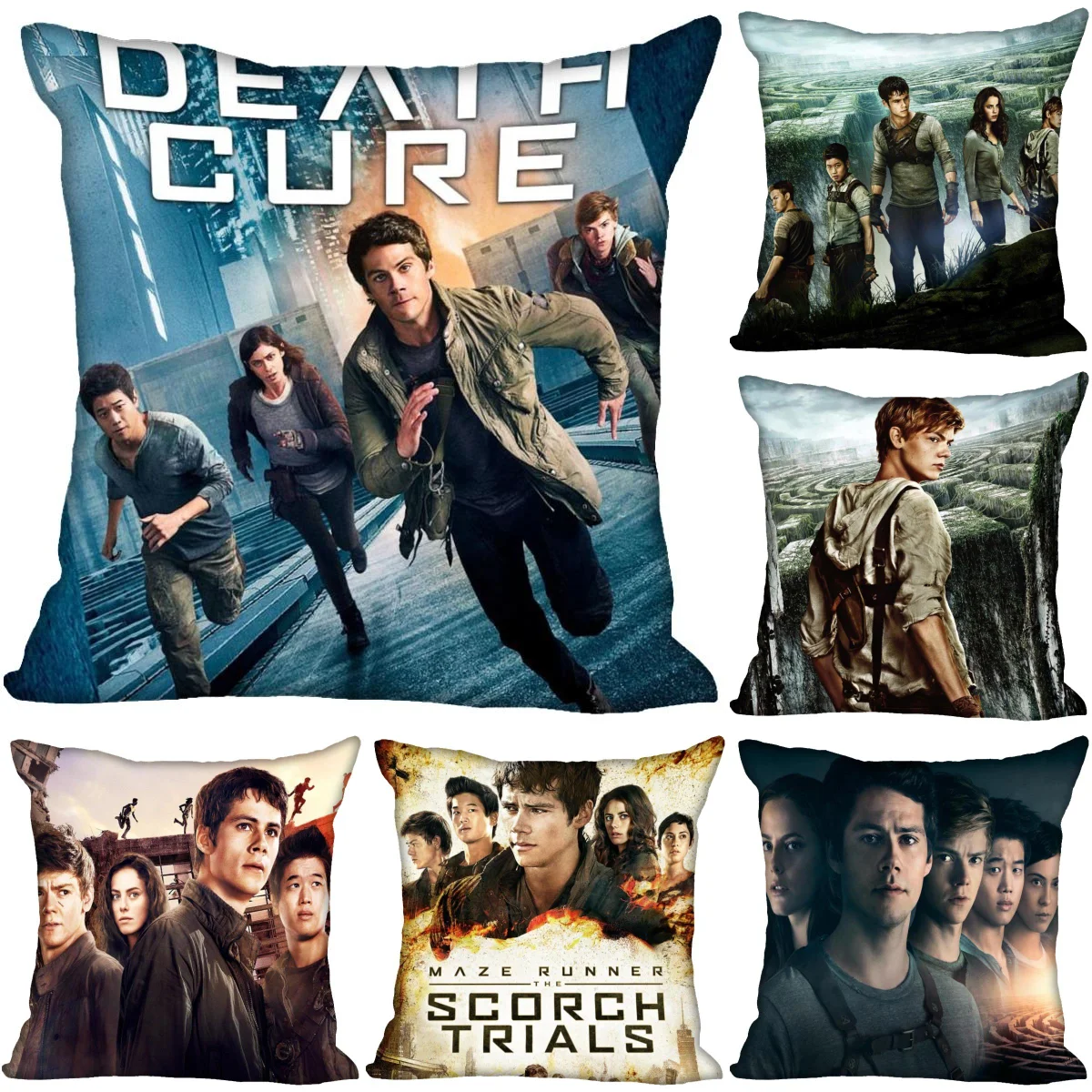 

Чехол-накидка с лабиринтом, дорожник, TV, подушка для дома, невидимая Декоративная Подушка на молнии, Размеры s 40x40,45x45 см