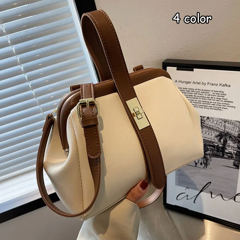 

Ladies Handbags High Quality PU Leather Crossbody Shoulder Bags For Women Designer Shell Bag Female Clutch Purses Top Handle Sac
