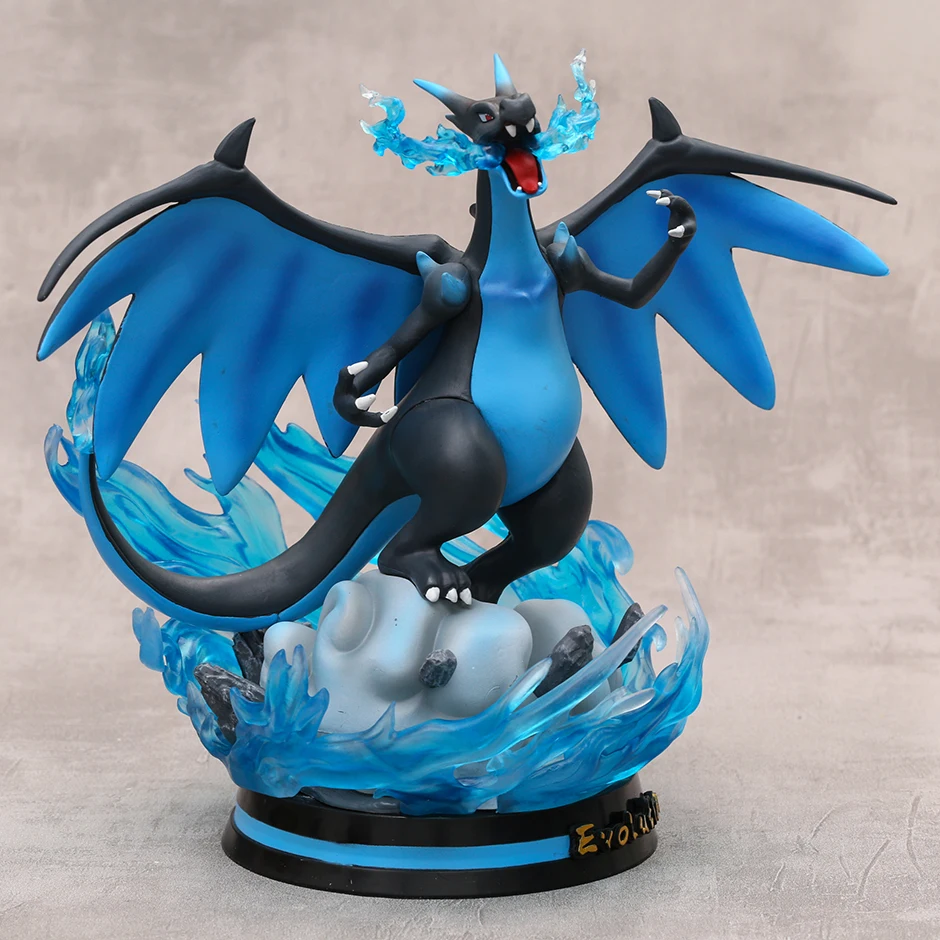

Pokemon Evolution Charizard X Collectible Statue Figure Model Toy