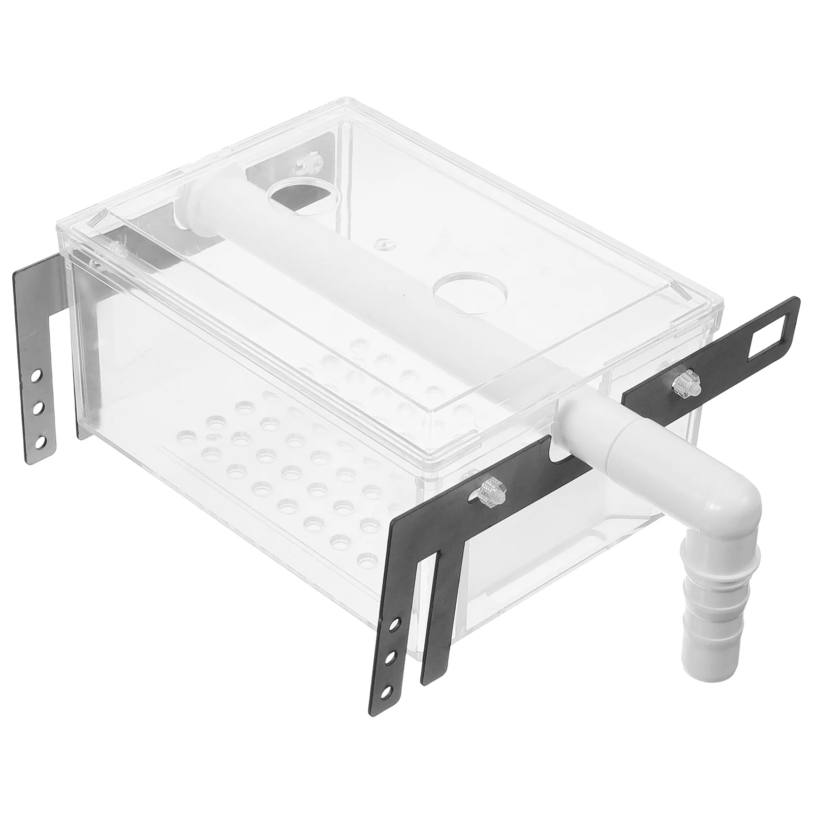 

1 Set of Transparent Aquarium Filter Box Fish Tank Hanging Filter Box Aquarium Drip Box