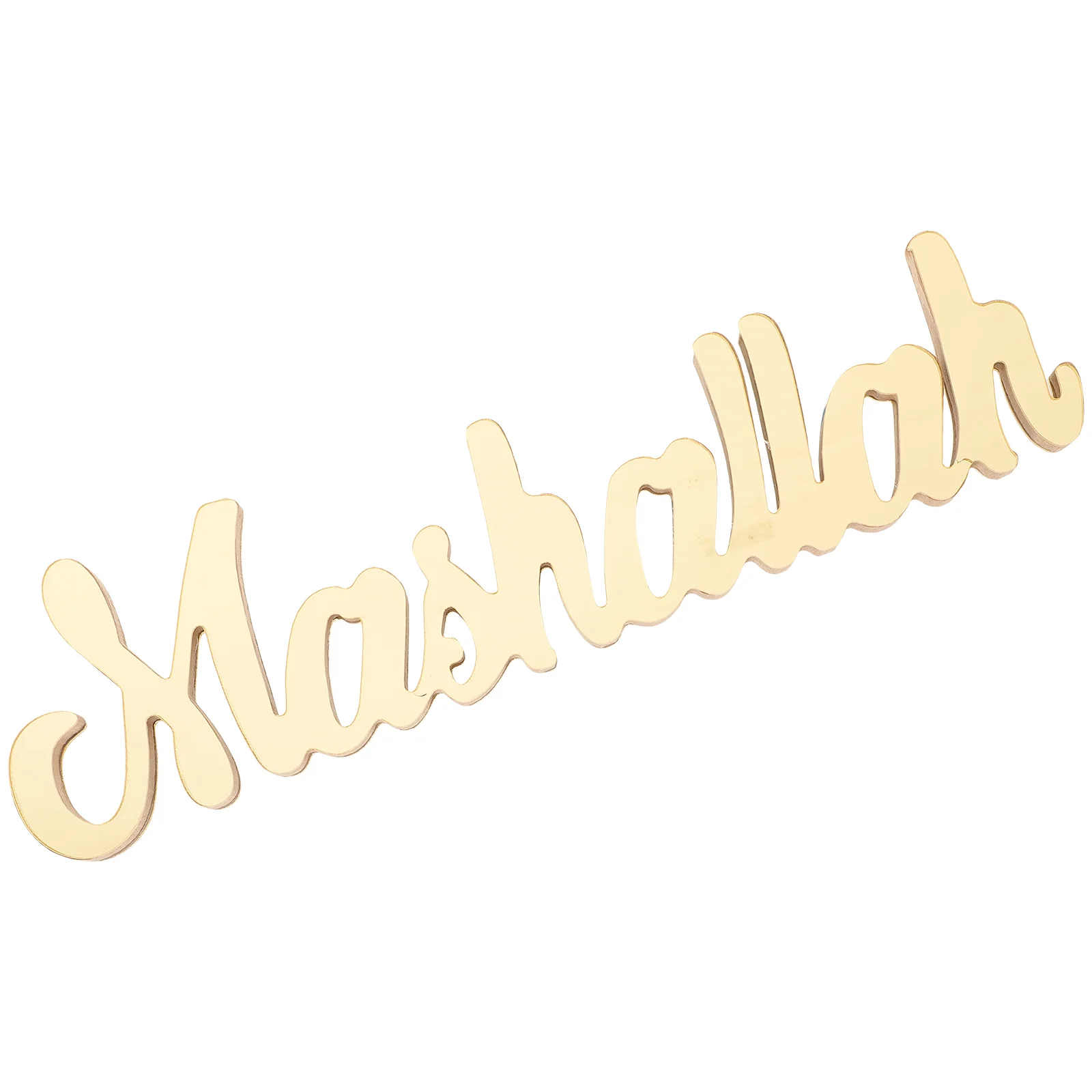 

Wooden Mubarak Sign Wood Mubarak Decoration Ramadan Mubarak Party Decoration