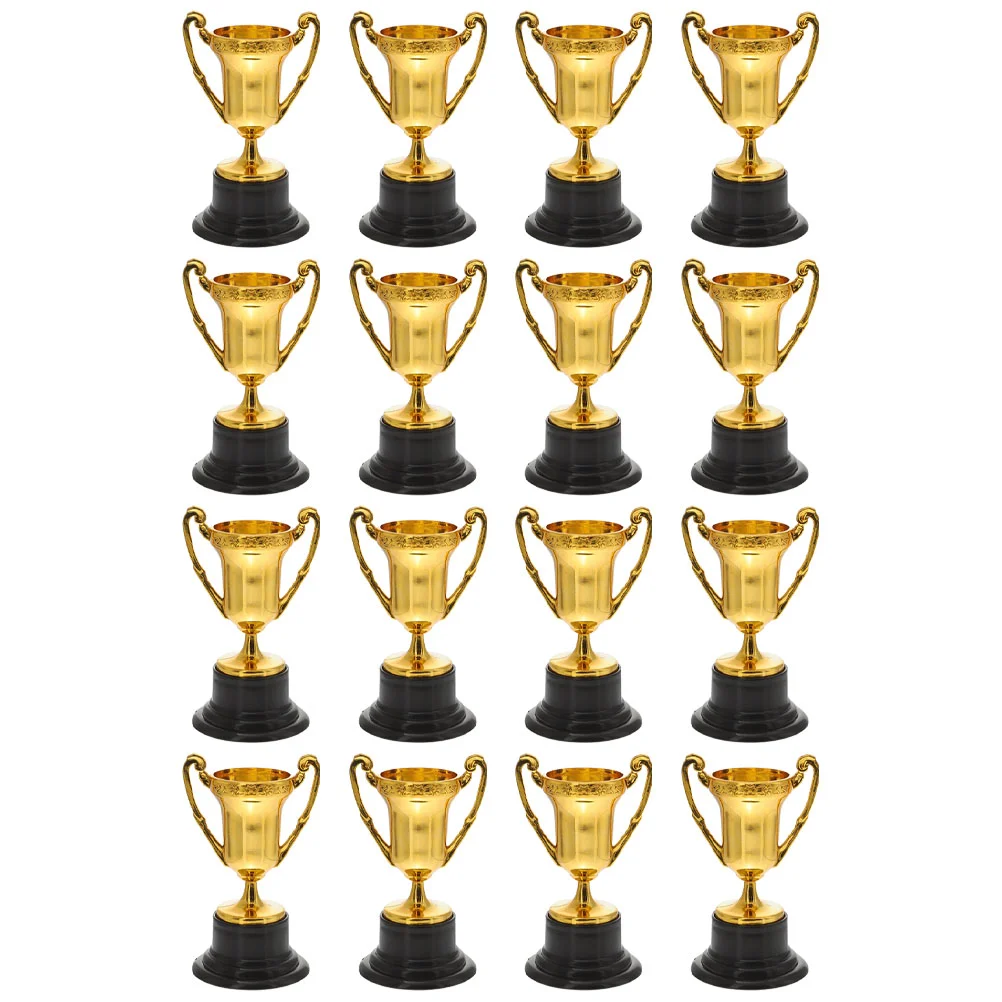 

Mini Kids Trophies Party Trophy Children Toy Decor Prop Game Competition Small Race Award Soccer Gifts