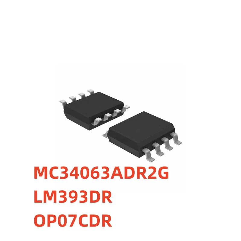 Новинка 50 шт./партия MC34063ADR2G MC34063 LM393DR LM393 OP07CDR OP07C SOP-8