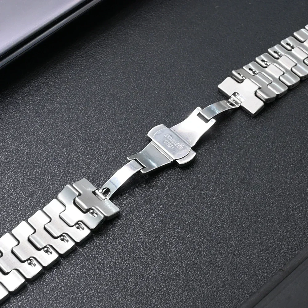 Ремешок из нержавеющей стали Satine Grand H для Google Pixel Watch 3 браслет 45 мм PIXCEL