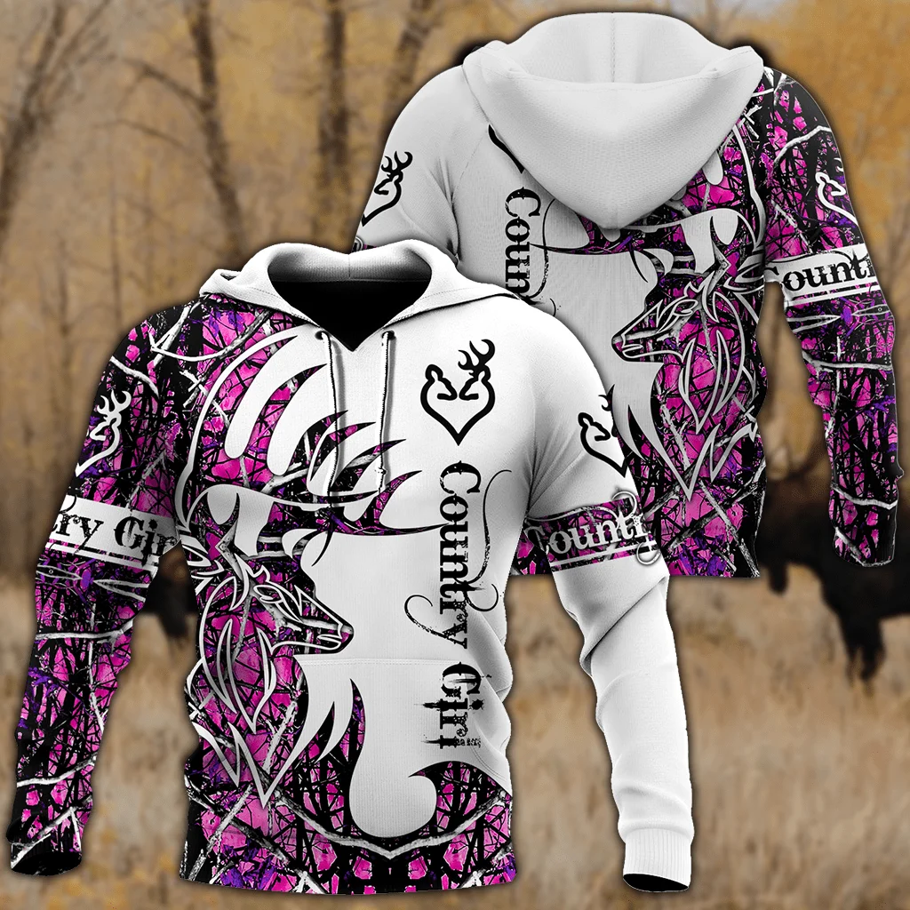 

Hunting deer 3D Printed Mens hoodies Harajuku Streetwear Pullover Autumn Hooded Sweatshirt Unisex Casual Jacket Tracksuit DW1005