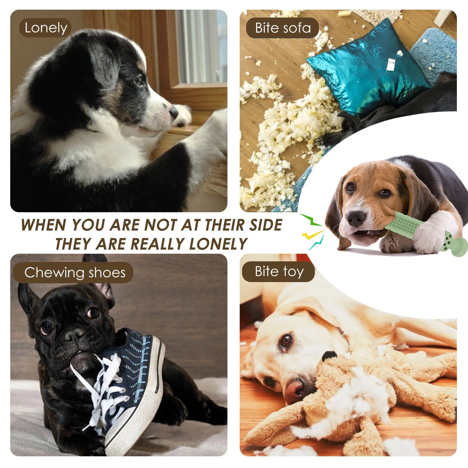 

Puppy Teething Chew Toy Dogs Durable Squeaky Toys Play Teeth Cleaning And Interactive Pet Teeth Squeaky Toy For Dogs Puppies