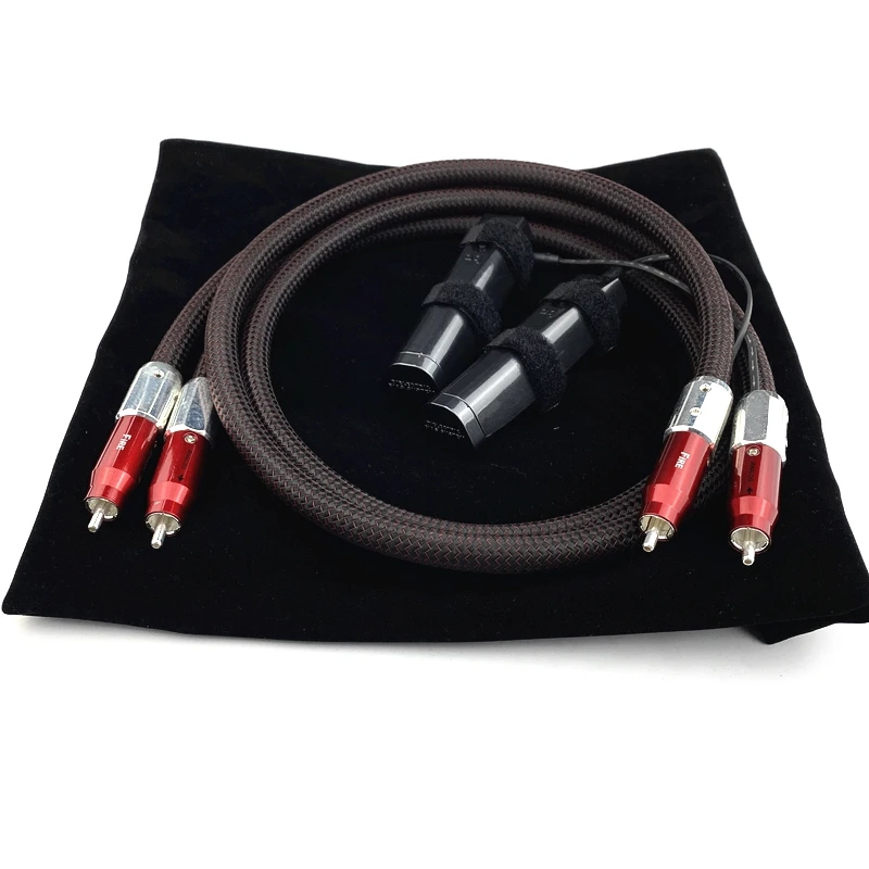 Hi-Fi аудиофил, высококлассный противопожарный аналоговый кабель RCA с 72 в DBS