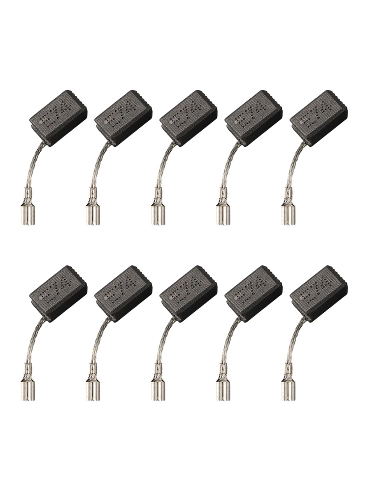 Фото Долговечные угольные щетки, совместимые с Bosch E74/GWS7 100/GWS7 125/GWS7 100T/GOP250CE, набор из 10 штук. №3