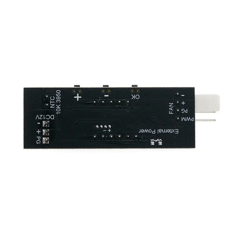 Фото Контроллер температуры и скорости вентилятора DC 12V 4-проводной PWM с цифровым дисплеем, поддержка управления вентилятором 3А (вкл/выкл) №5