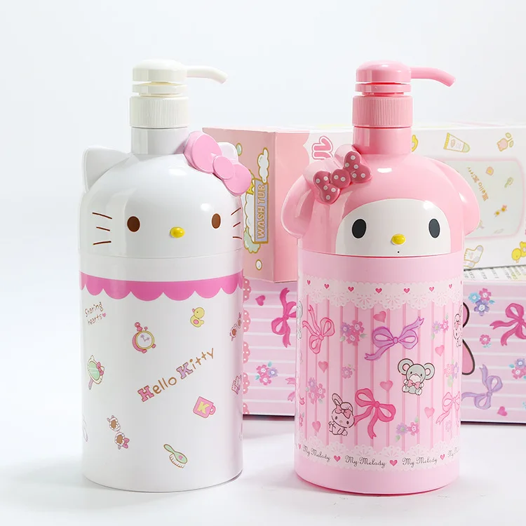 Dispensador de jabón Hello Kitty My Melody de 1000Ml, botellas de Gel...
