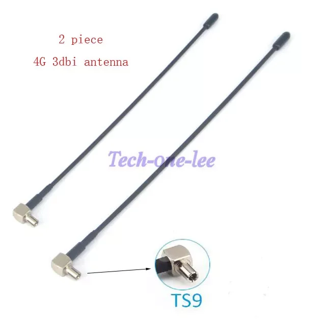 

2pcs 3dbi 4G Antenna TS9 Male Plug Router Modem Huawei for E398 E3276 E392 E3272 E5573 E5786 E5372 E8372