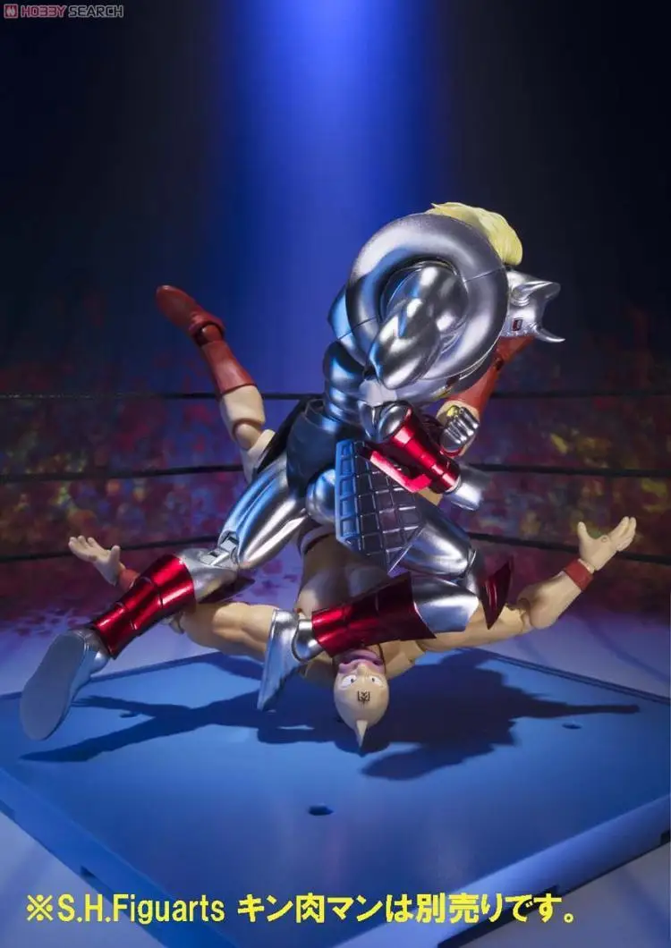 Bandai оригинальная SHF Kinnikuman демон Обычная Золотая и серебряная маска Аксессуары