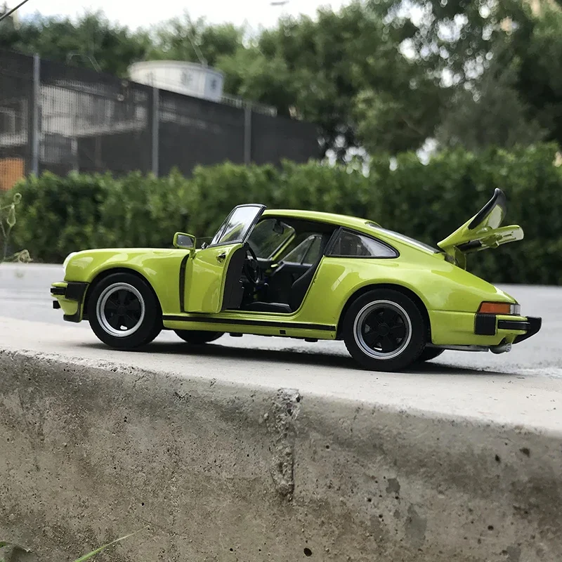 Модель спортивного автомобиля WELLY 1:24 1974 Porsche 911 Turbo 3 0 из сплава модель литая