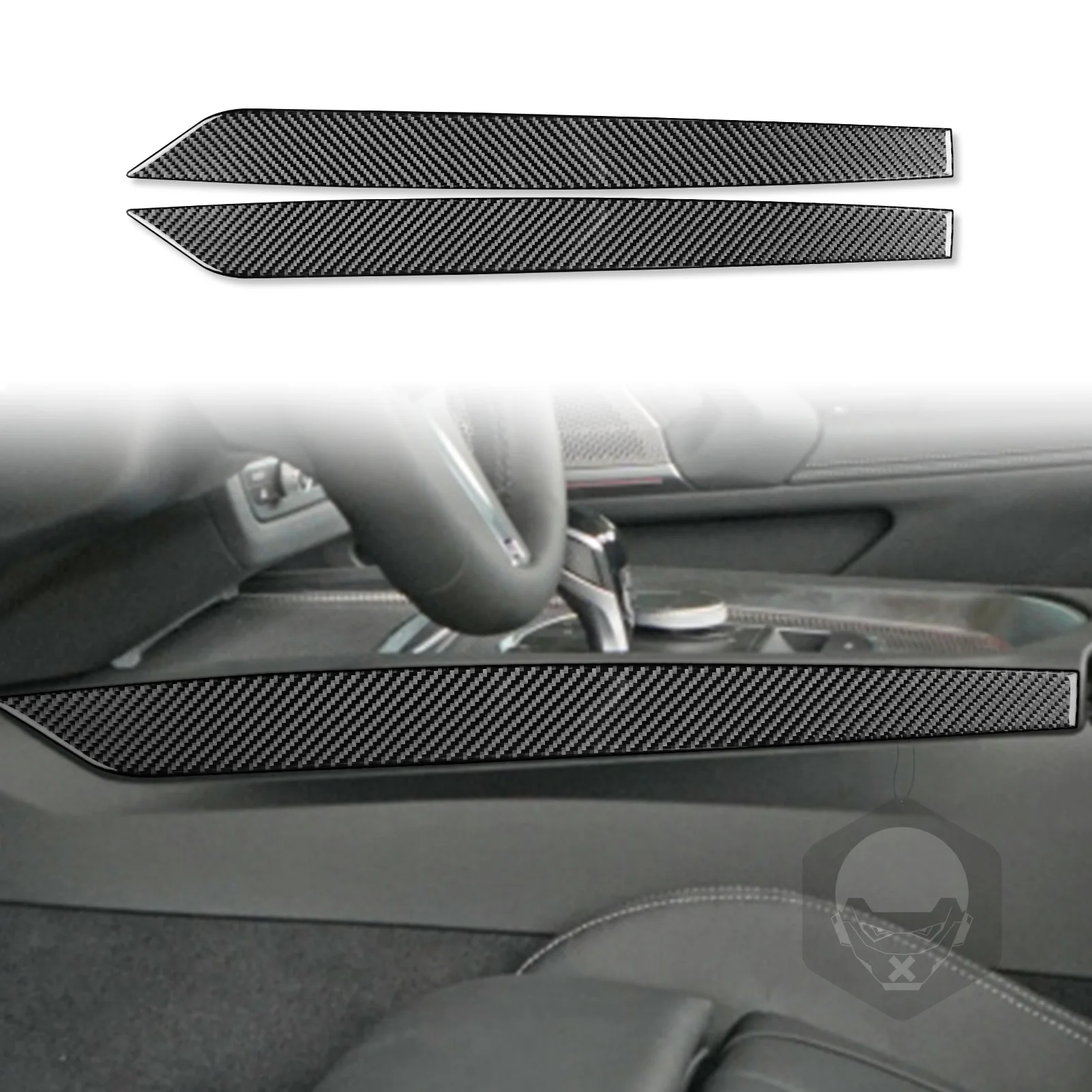 

Central Control Gear Trim Strip Decoration Cover Decal for BMW Z4 G28 2019 2020 2021 2022 Car Interior Accessories Carbon Fiber