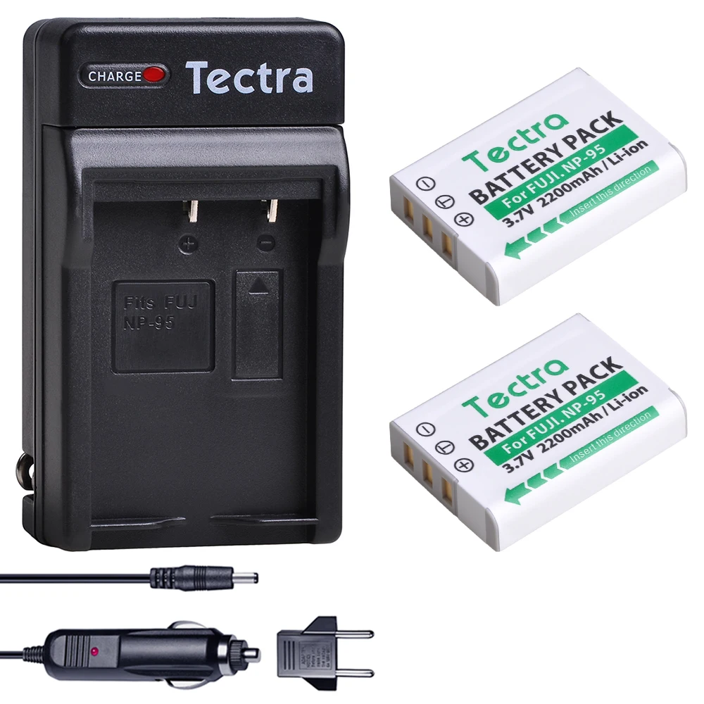 NP-95 NP95 аккумулятор + зарядное устройство для Fujifilm X100, X100T, X100S, XF10, FinePix Real 3D W1, X-S1, F30, F31fd, X30, X70