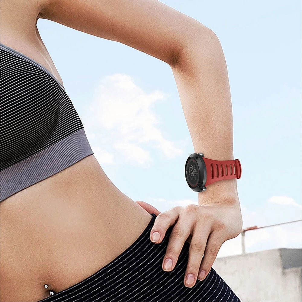 

Ремешок для Suunto Ambit 1/Ambit 2 2R 2S/Ambit 3, сменный силиконовый браслет для Suunto Ambit 3 Sport/3 Run/3 Peak