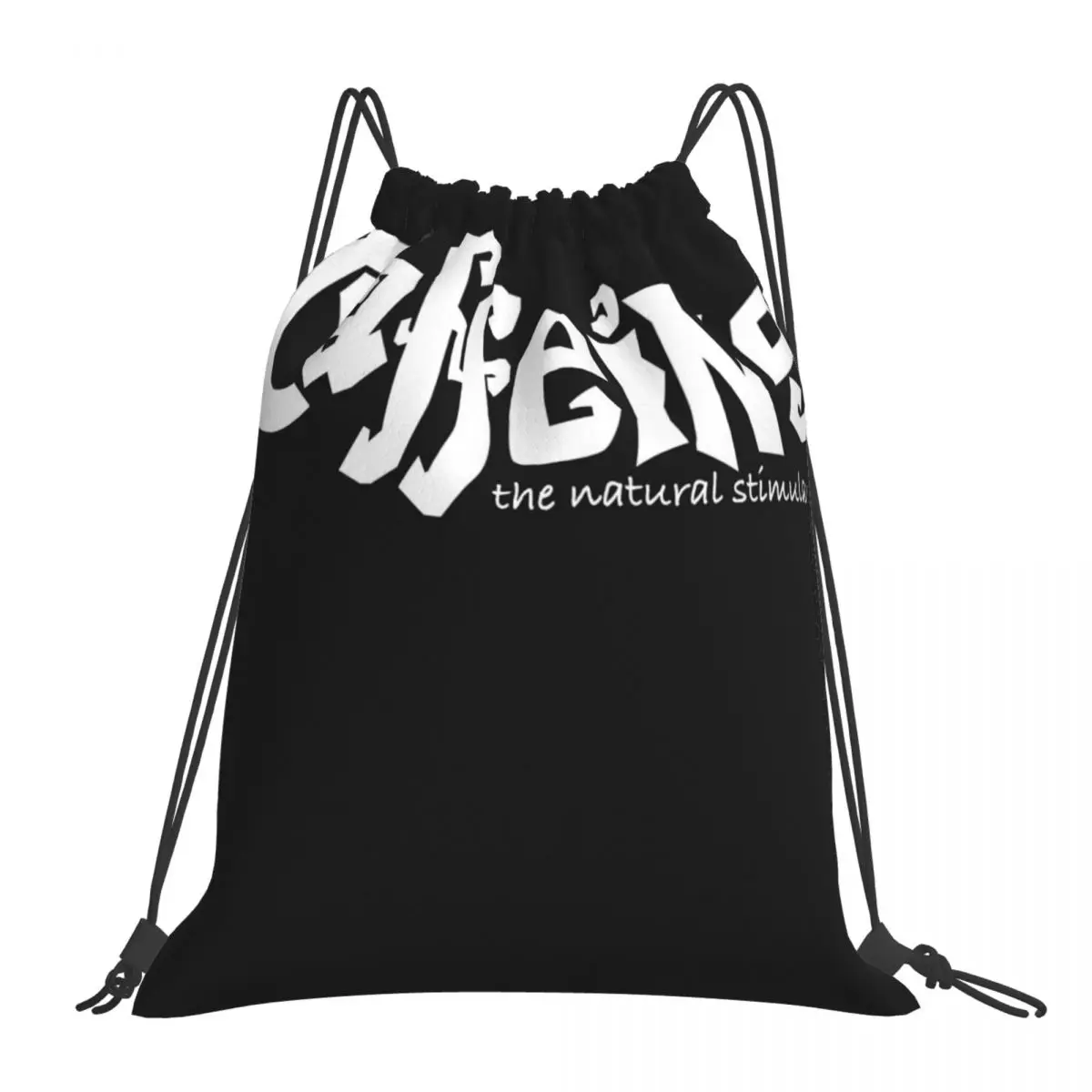 

Мужской рюкзак на шнурке с кофеином