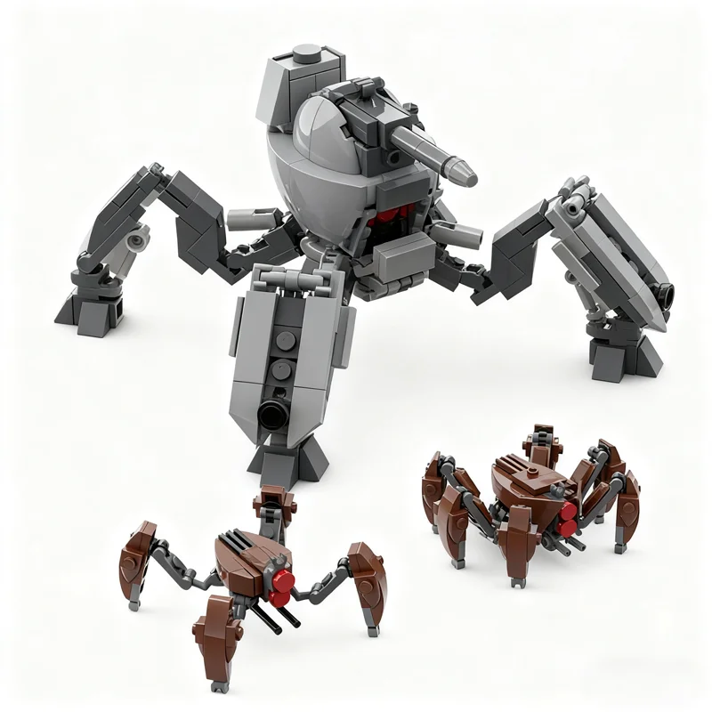 455 шт. MOC CIS Droid Pack 3 звезды боевая модель строительные блоки строительные рождественские подарки DIY творческая идея кирпичная игрушка образование (art.: 3920d47c4ebda) - 3920d47c4ebda